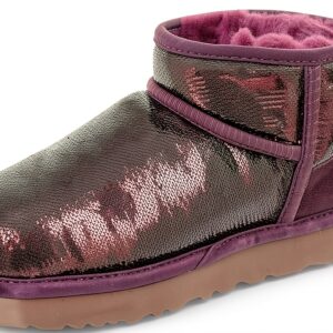 UGG Classic Ultra Mini Mirror Ball Botte tendanceFemme-0