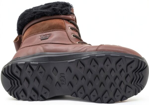 UGG 1909 Adirondack Boot II Bottes femme Cuir imperméable Noir 17,8 cm-2