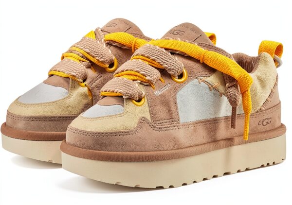 UGG Femme Lo Lowmel Biarritz Basket 41 EU Graines de Moutarde-0
