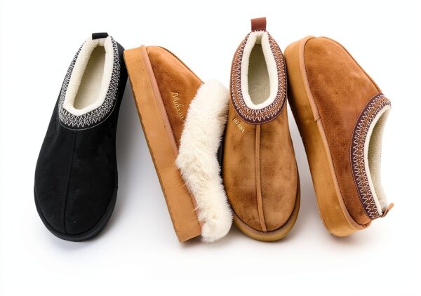 Pantoufles d'hiver chaudes en mousse à mémoire de forme pour femme-2