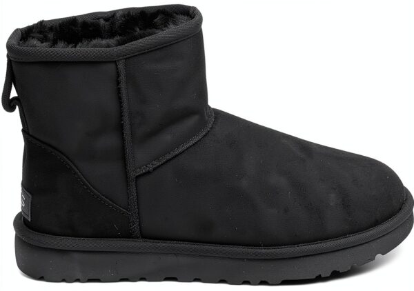 UGG Femme Classic Mini II Bottes Suède Noires Taille 41-1