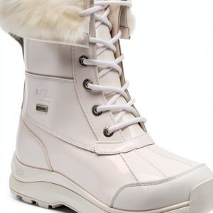 UGG Adirondack III Bottes de neige vernies femme blanc taille 42-0