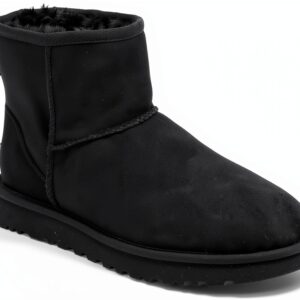 UGG Femme Classic Mini II Bottes Suède Noires Taille 41-0