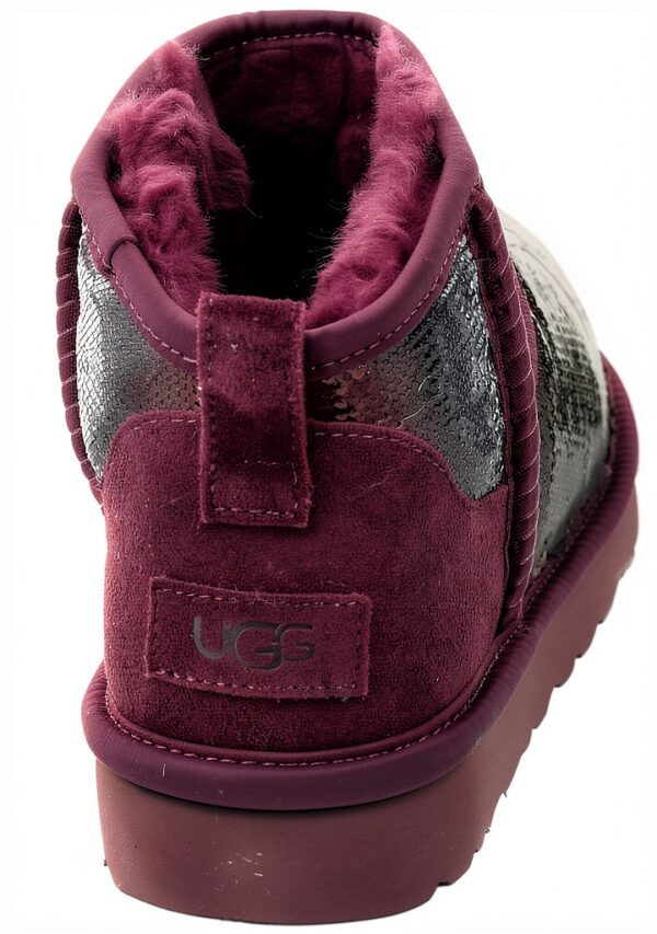 UGG Classic Ultra Mini Mirror Ball Botte tendanceFemme-5