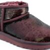 UGG Classic Ultra Mini Mirror Ball Botte tendanceFemme-3