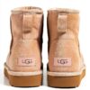 UGG Femme Mini Classic Sneakers Hautes, Beige (Sand), 36 EU-2