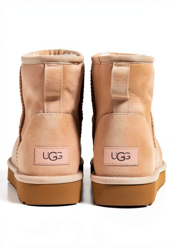 UGG Femme Mini Classic Sneakers Hautes, Beige (Sand), 36 EU-2