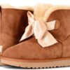 UGG Mini bottines W Gita à nœud tendance pour femme-0