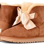 UGG Mini bottines W Gita à nœud tendance pour femme-0
