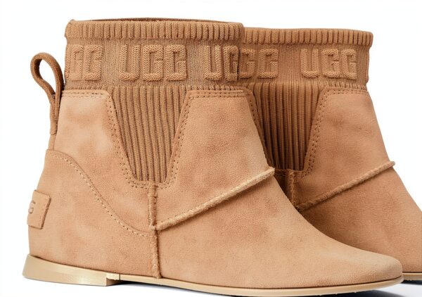 UGG Femme Moxy Chelsea Botte Tendance-5