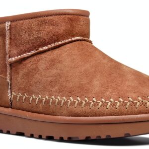 UGG Classic Ultra Mini Biarritz Boots EU 37 Marron-0