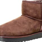 UGG – Bottes d'hiver Classic Mini II pour femme, marron, 39 EU-0