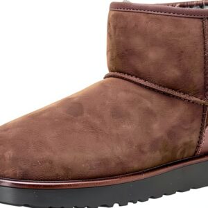 UGG – Bottes d'hiver Classic Mini II pour femme, marron, 39 EU-0