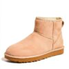 UGG Femme Mini Classic Sneakers Hautes, Beige (Sand), 36 EU-1