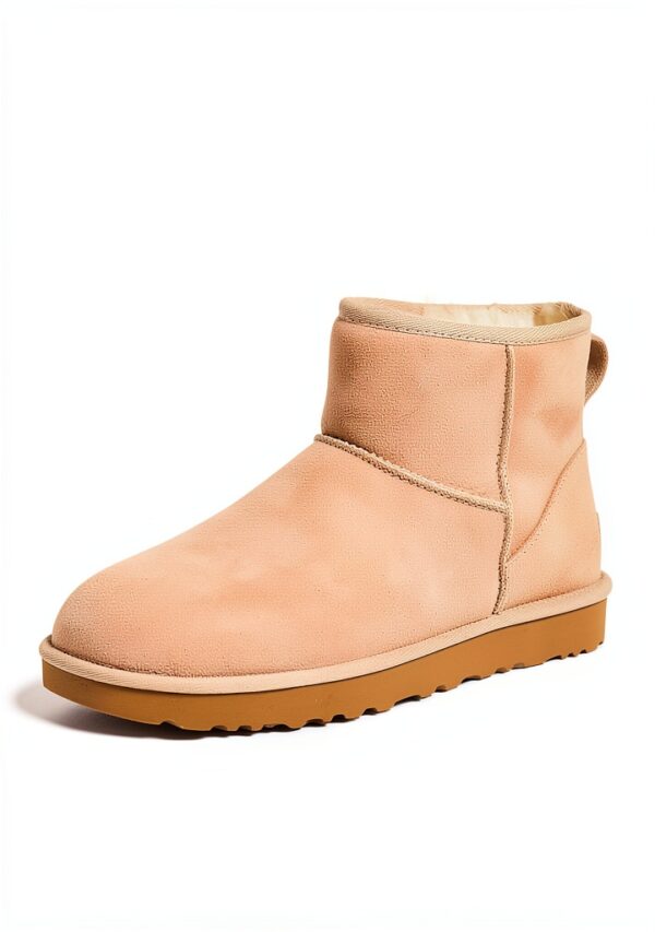 UGG Femme Mini Classic Sneakers Hautes, Beige (Sand), 36 EU-1