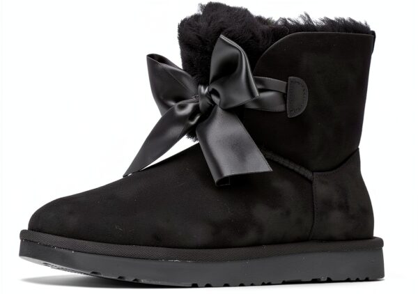 UGG Mini bottines W Gita à nœud tendance pour femme-0