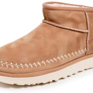 UGG Classic Ultra Mini Biarritz Boots EU 37, Bottines Femme Beige-0