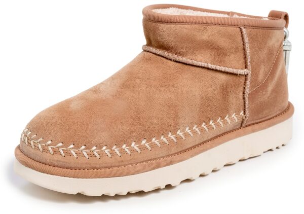 UGG Classic Ultra Mini Biarritz Boots EU 37, Bottines Femme Beige-0