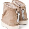 UGG Classic Ultra Mini Biarritz Boots EU 37, Bottines Femme Beige-2