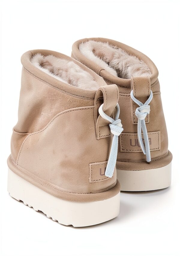 UGG Classic Ultra Mini Biarritz Boots EU 37, Bottines Femme Beige-2